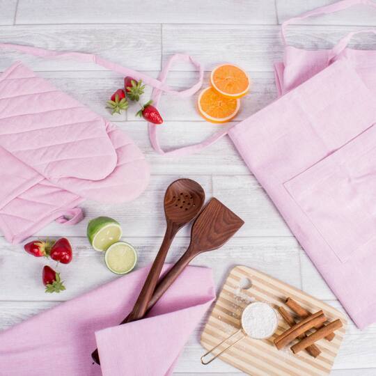 DII® Solid Chambray Oven Mitts
